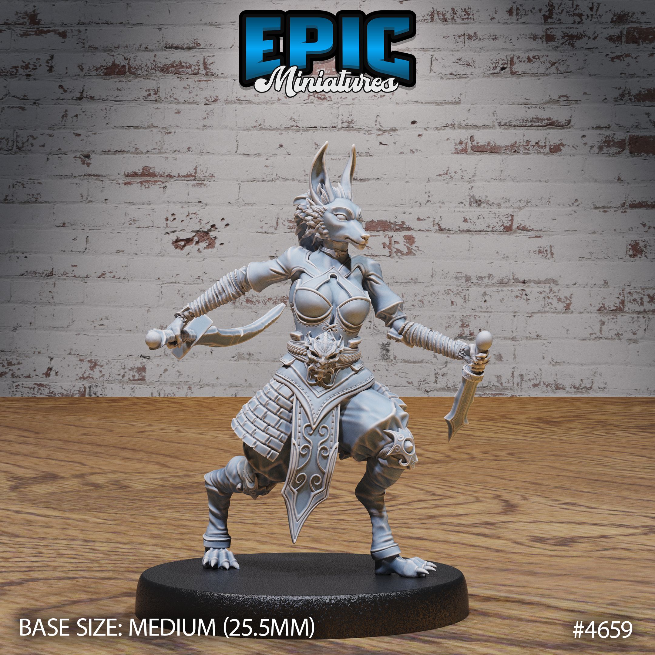 Jackalwere Female Stance / Jackal Human Hybrid / Chaotic Humanoid / Dire Predator / Hound Wolf Beast / Were Canine / Hyena Monster / Evil War Dog / Undead Shapechanger